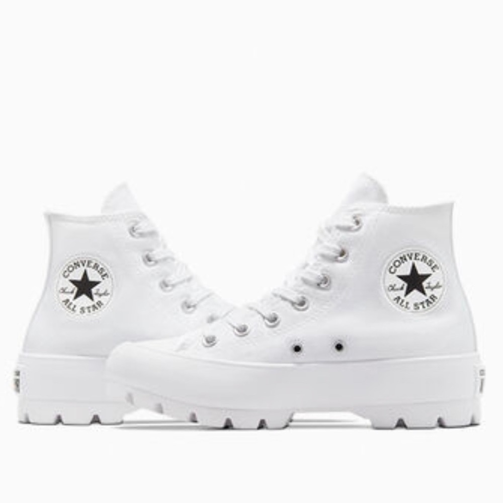 white high top Converse